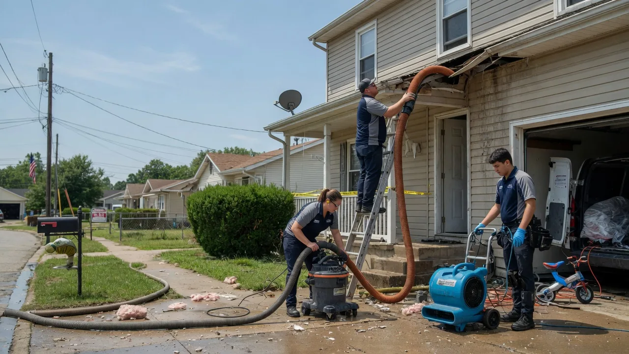 Water Damage Restoration in Harrah, OK near me